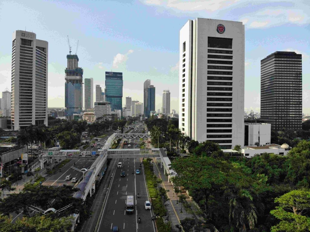 Hotel modern di Jakarta sebagai ilustrasi strategi SEO hospitality
