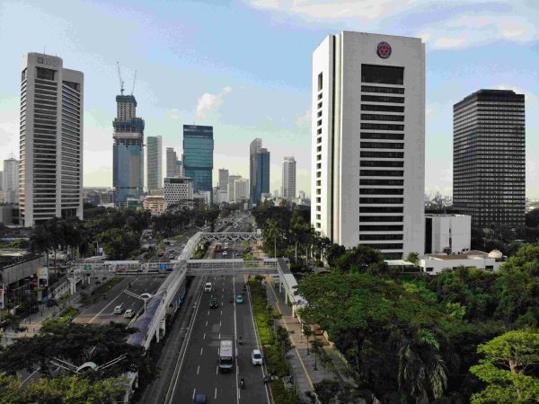 Hotel modern di Jakarta sebagai ilustrasi strategi SEO hospitality