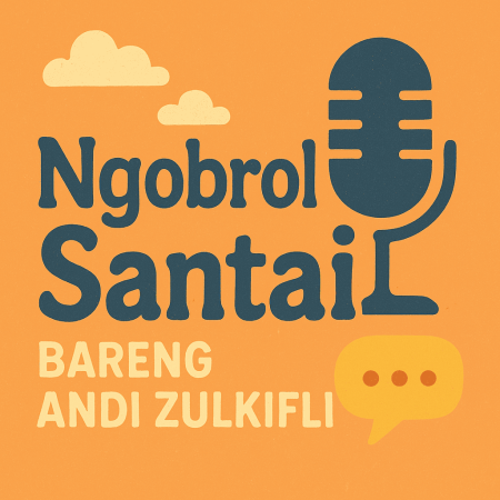 Serunya podcast pertama saya