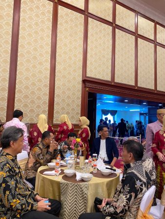 resepsi pernikahan anak andi herman, sesjampidsus